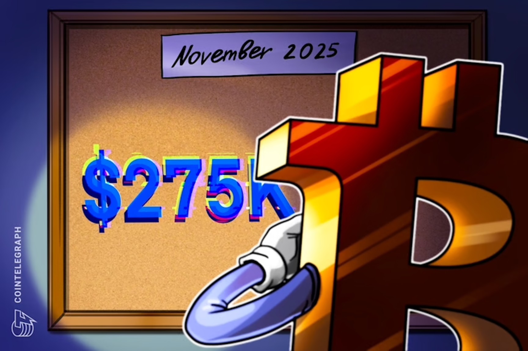 Correção do Bitcoin é apenas desvio de rota rumo à máxima histórica entre US$ 200.000 e US$ 350.000, afirma analista