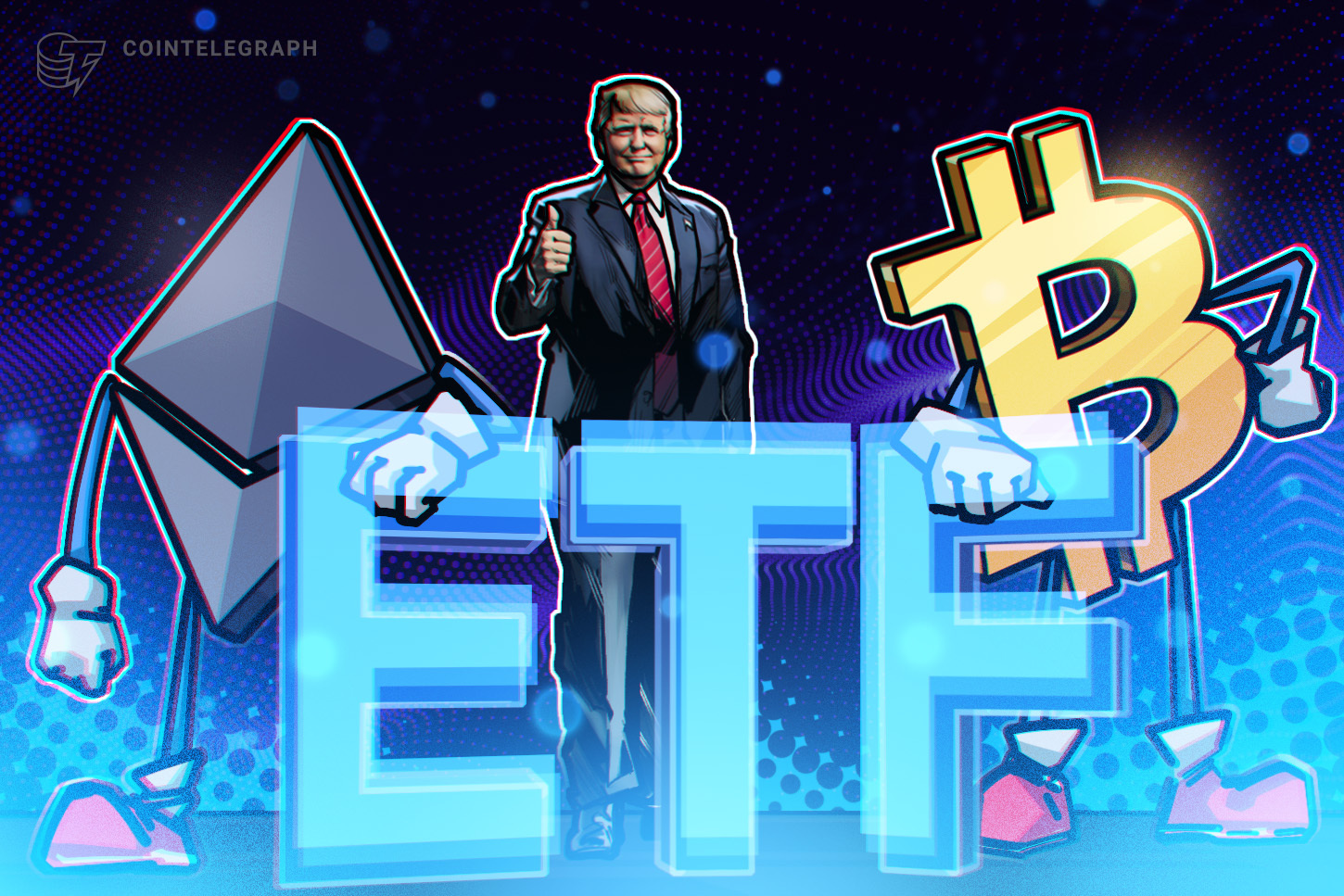 Truth Social de Trump registra S-1 para ETF duplo de Bitcoin e Ether
