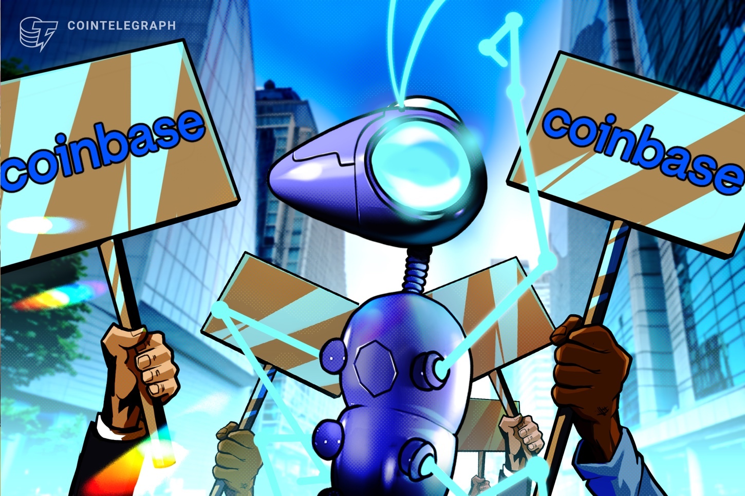 Coinbase en el ojo del huracán por apoyar el desfile del Ejército de EEUU