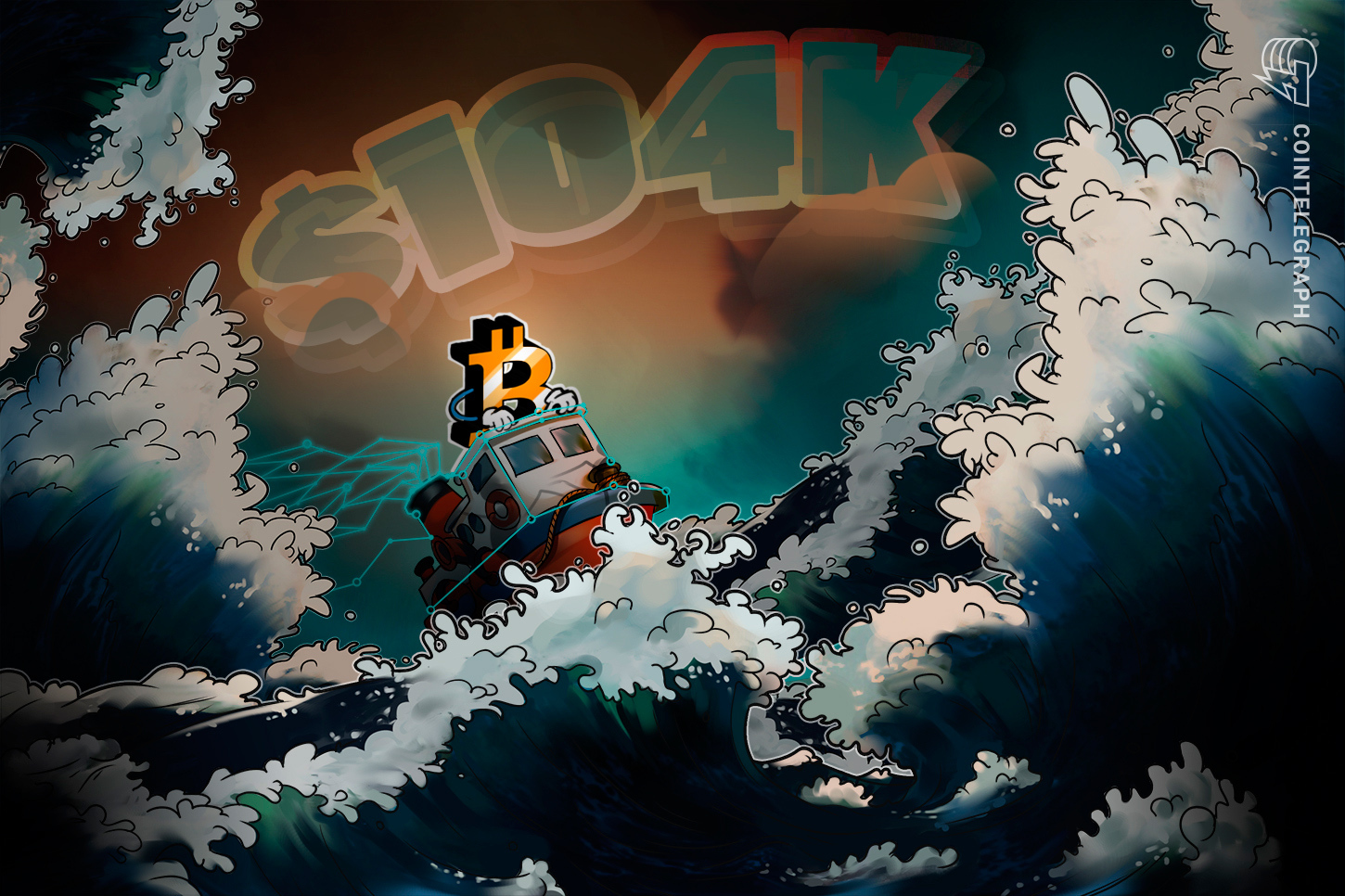 Precio de Bitcoin cayó por debajo de USD 104.000 ante un vencimiento de las opciones récord para TradFi