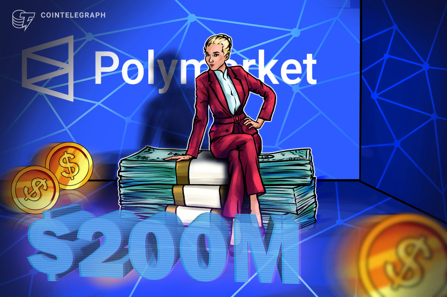 报道称，Polymarket将以10亿美元估值融资2亿美元