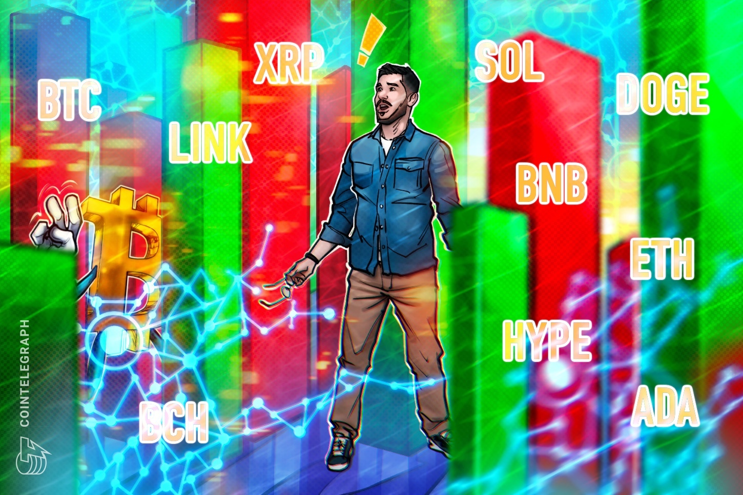 Predicciones de precios del 27 de junio: BTC, ETH, XRP, BNB, SOL, DOGE, ADA, HYPE, BCH, LINK