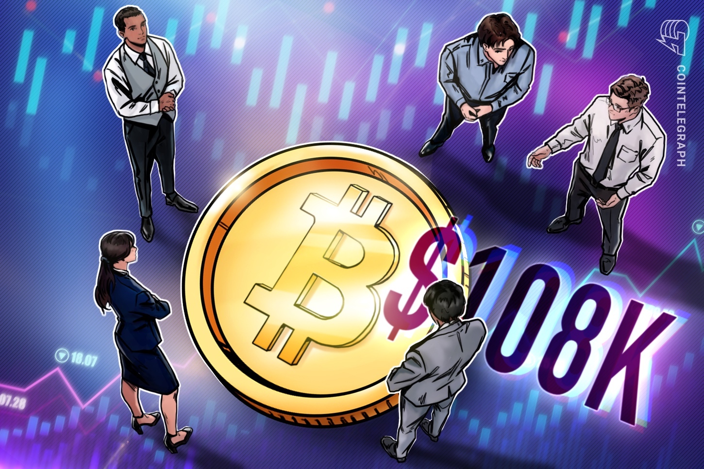 Analista acerta tudo e revela: “BTC vai ficar entre US$ 104 mil e US$ 112 mil nesta semana”
