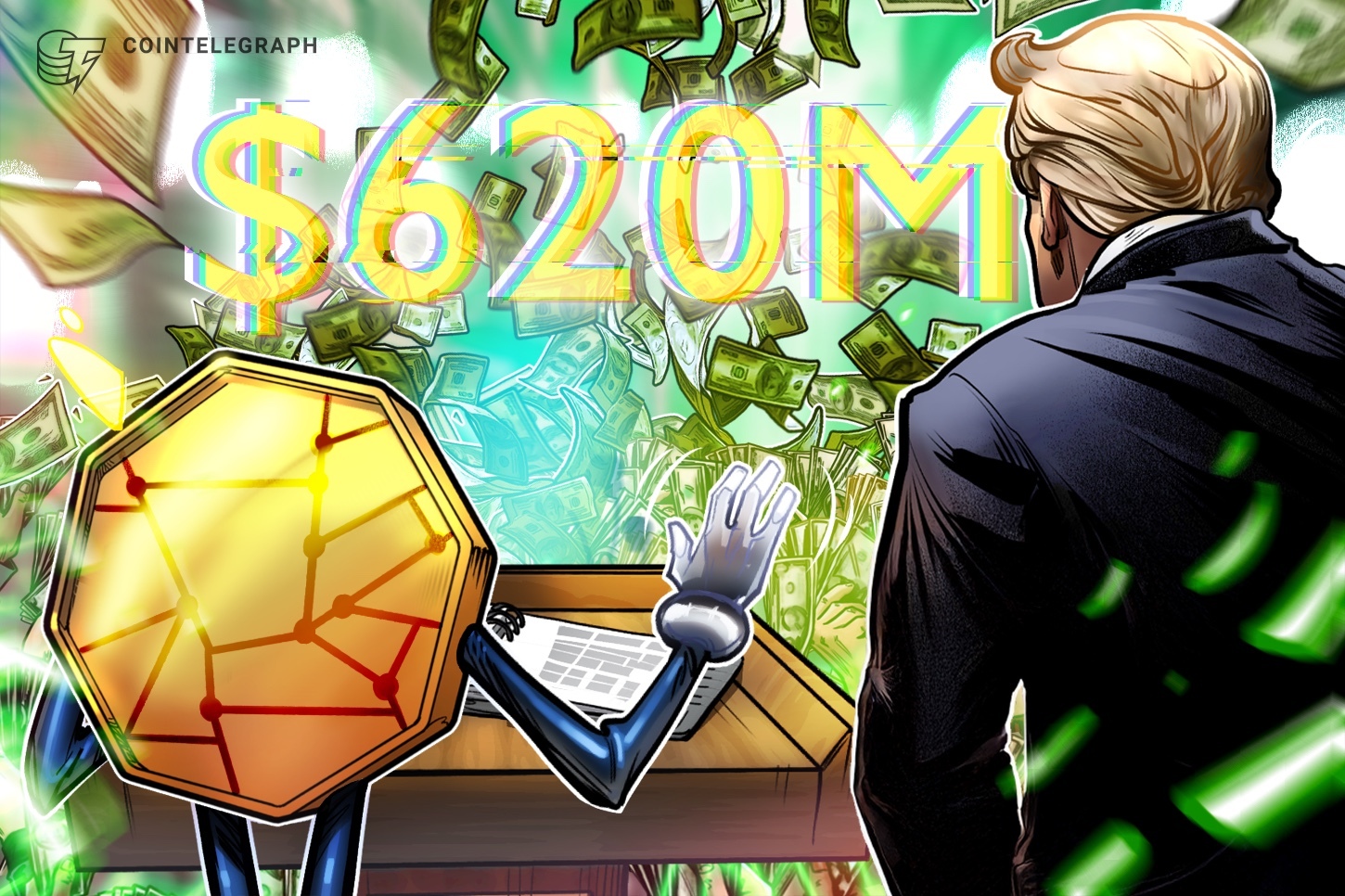 特朗普的加密货币业务令其净资产新增6.2亿美元