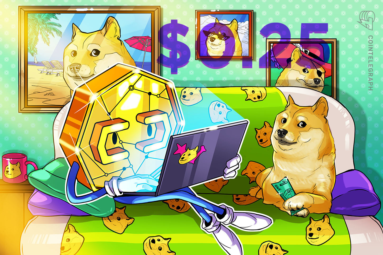 Dogecoin grafiğindeki bu formasyon DOGE fiyatının 0,25 dolara çıkacağını öngörüyor