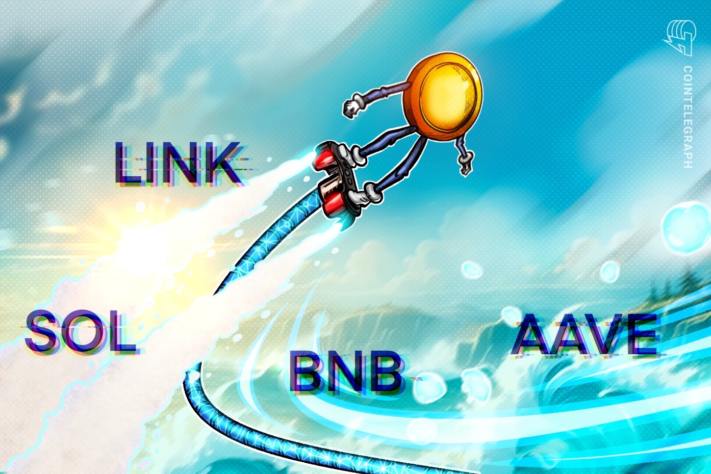 Bitcoin alcanzó una resistencia en los 110.000 dólares, pero BNB, SOL, LINK, AAVE se muestran prometedores