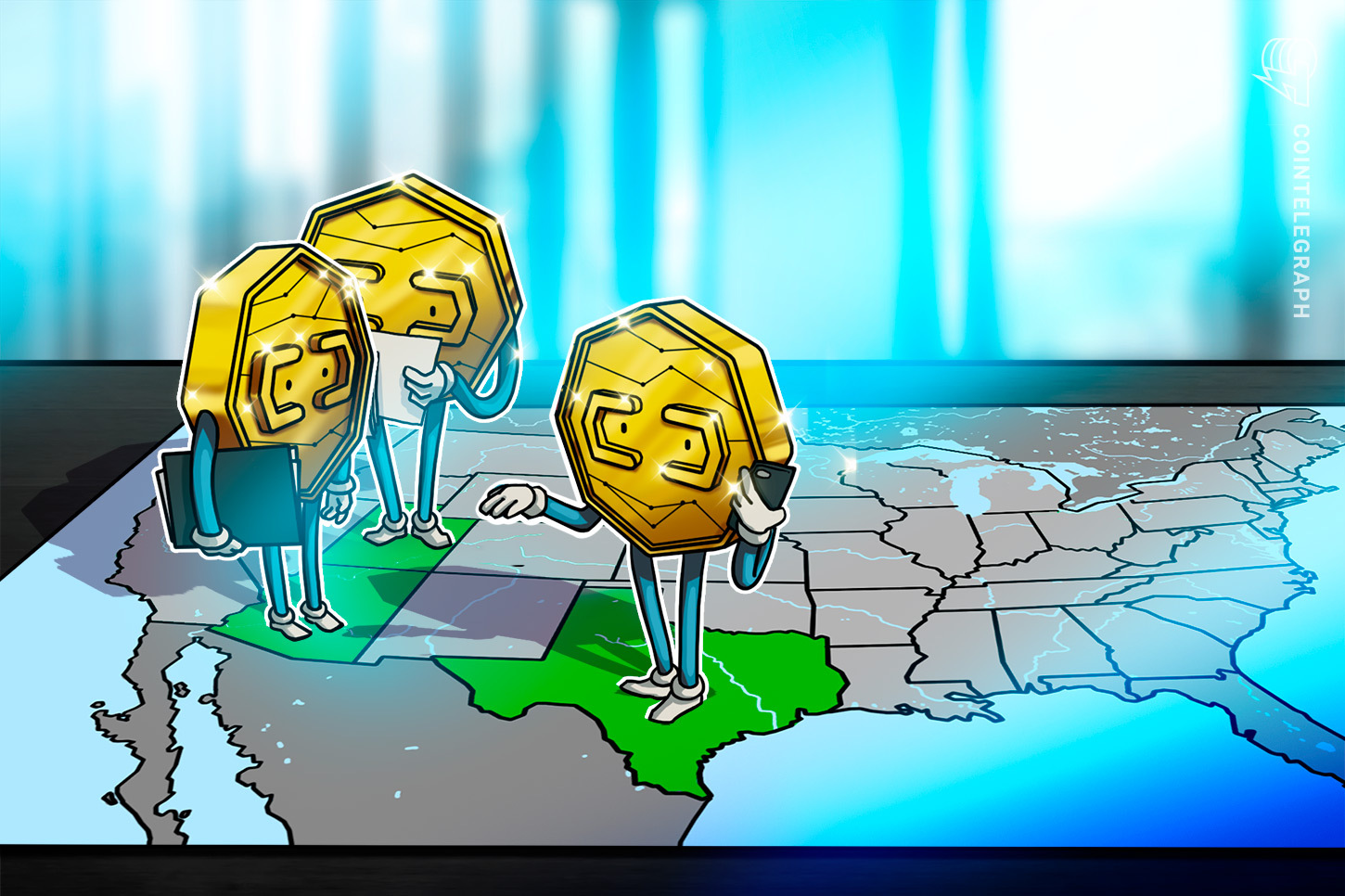 Arizona, Utah y Texas lideran las políticas sobre criptomonedas en EE. UU., según Chainlink.