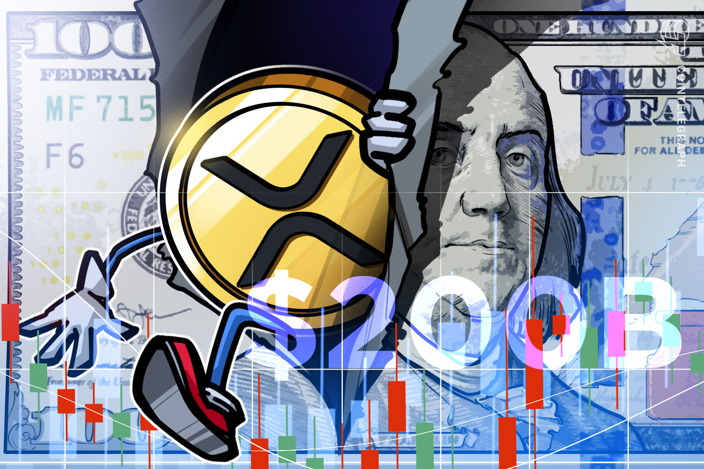 XRP está a punto de alcanzar una capitalización de mercado de 200.000 millones de dólares por primera vez