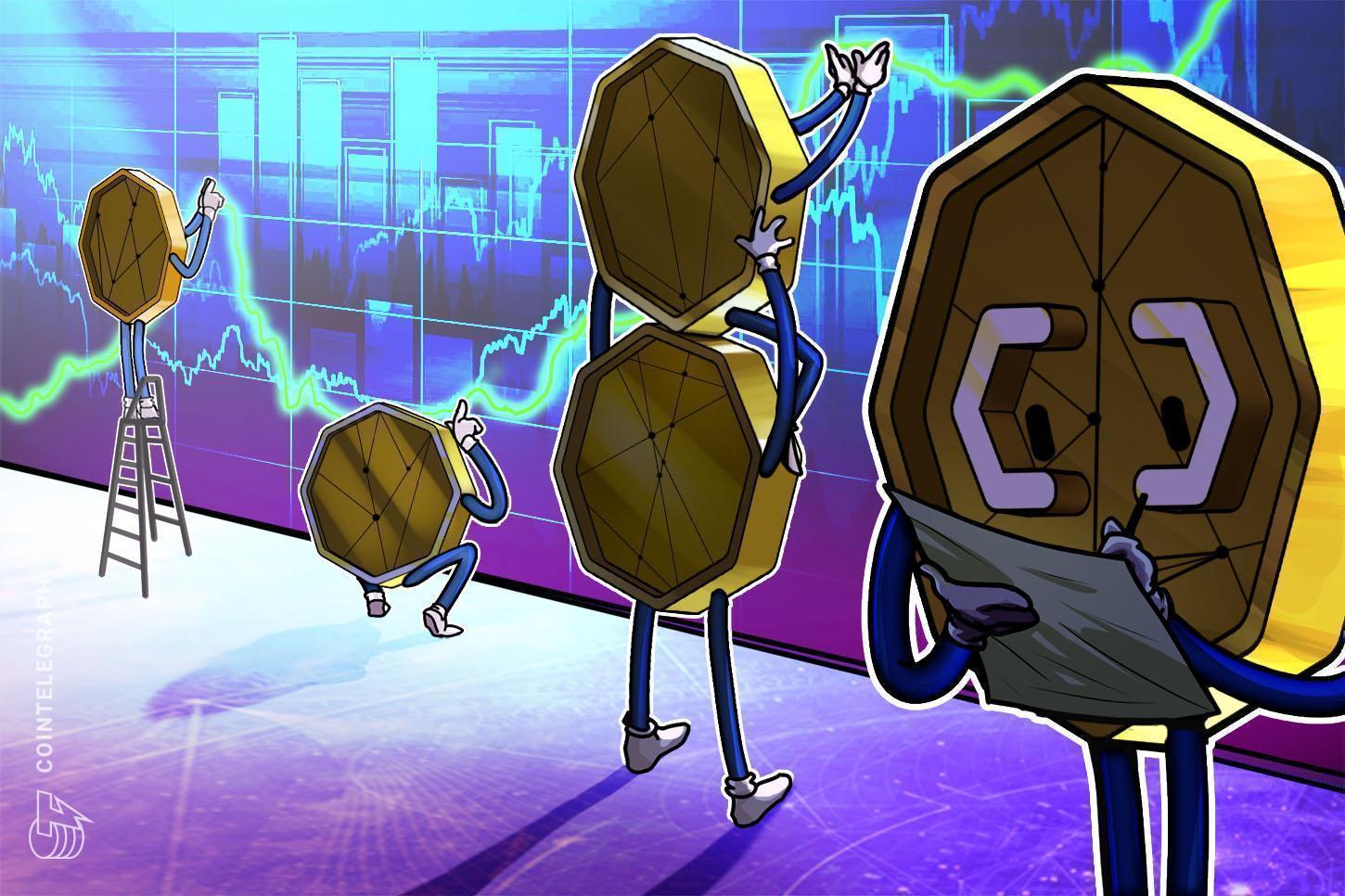 Tres gráficos indican que "es temporada de altcoins", ya que el dominio de Bitcoin alcanza mínimos de ocho semanas