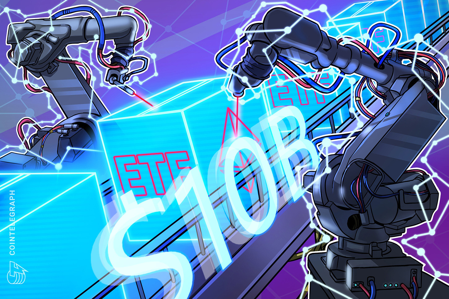 El ETF de Ethereum de BlackRock se convierte en el tercero más rápido en alcanzar 10.000 millones de dólares en activos