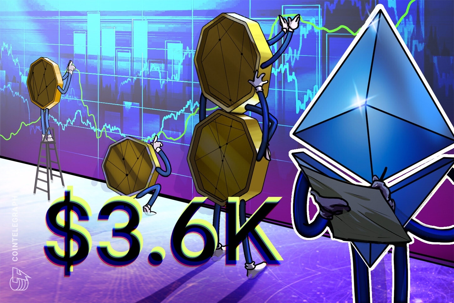 Analistas de Ethereum ven "más potencial alcista" a medida que el precio de ETH recupera los 3.600 dólares