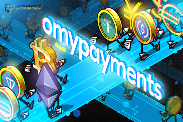 OmyPayments secures backing from Cointelegraph Accelerator