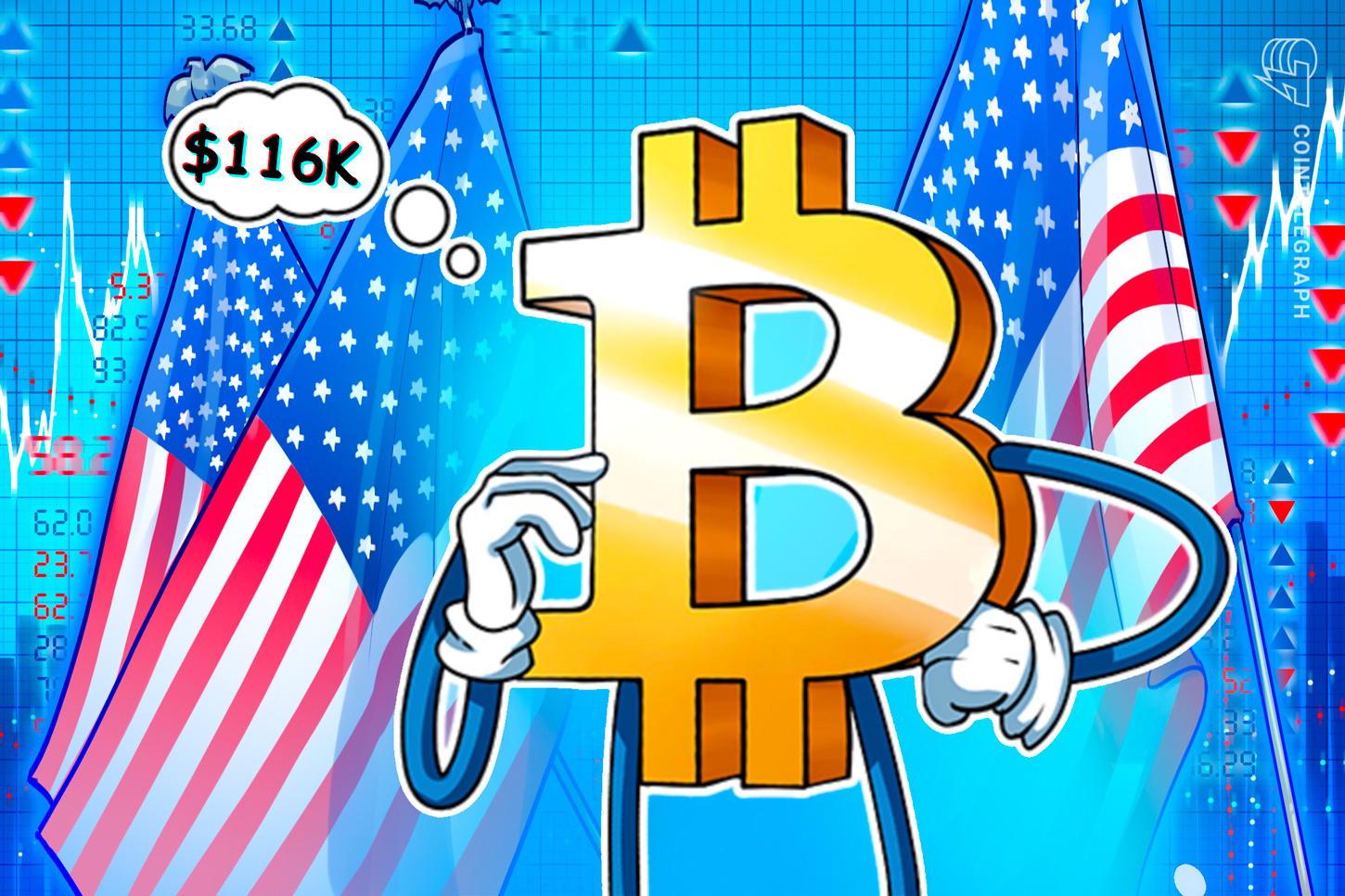 Bitcoin recua em US$ 116 mil apesar de dados positivos de empregos nos EUA, enquanto apostas em corte de juros pelo Fed superam 75%