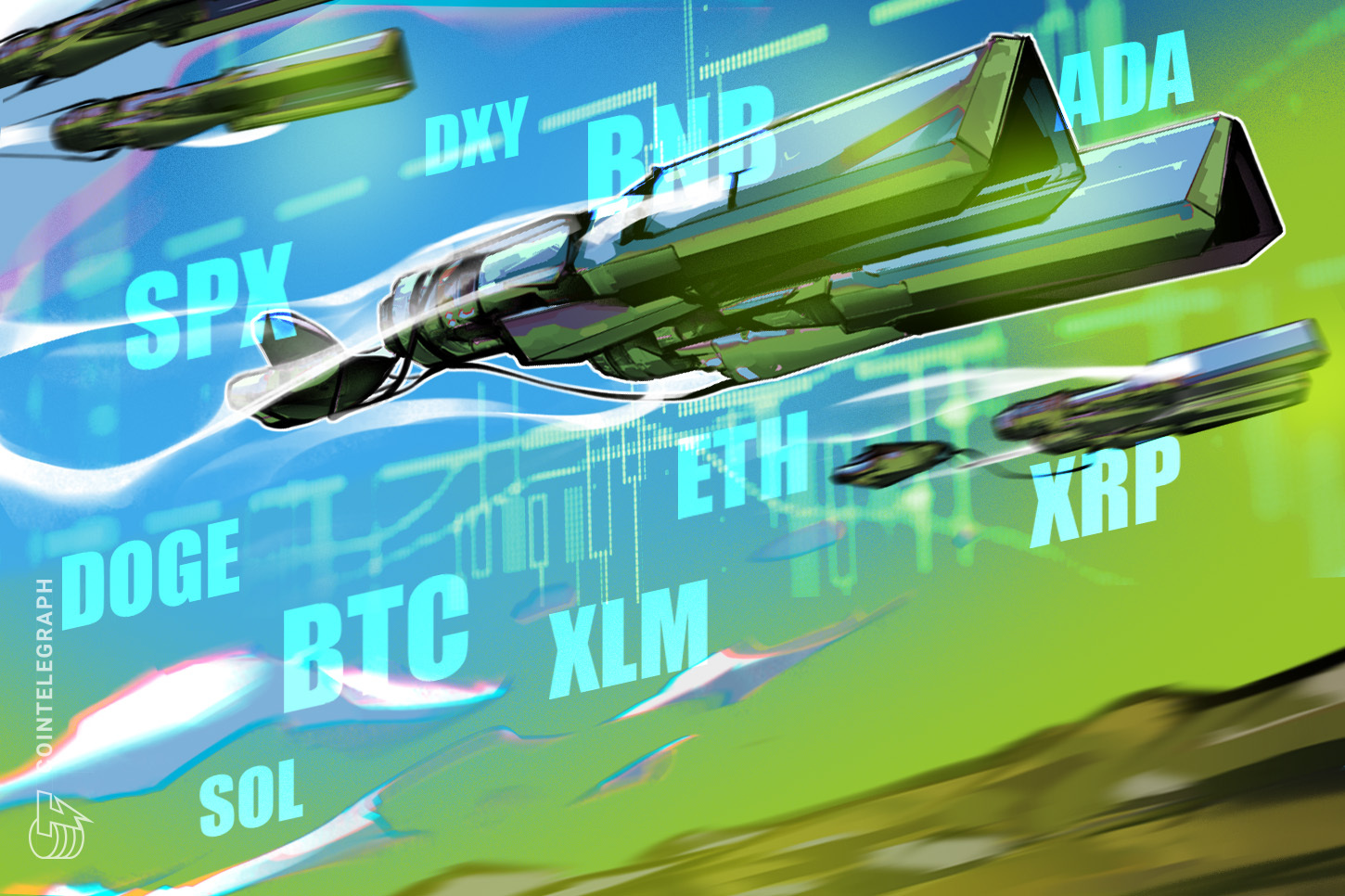 Price predictions 8/4: SPX, DXY, BTC, ETH, XRP, BNB, SOL, DOGE, ADA, XLM