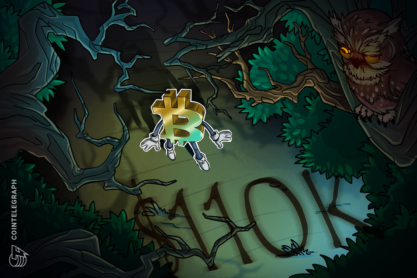 ビットコイン　2％下落で11万ドル割れ　市場は金の上昇に注目