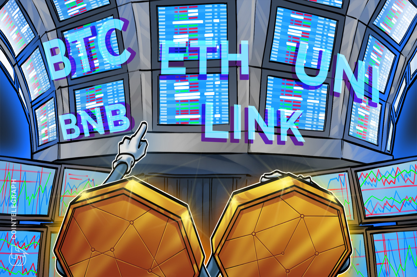 比特币（BTC）稳守11.8万美元关口，以太坊（ETH）、BNB、LINK、UNI力图延续山寨币涨势