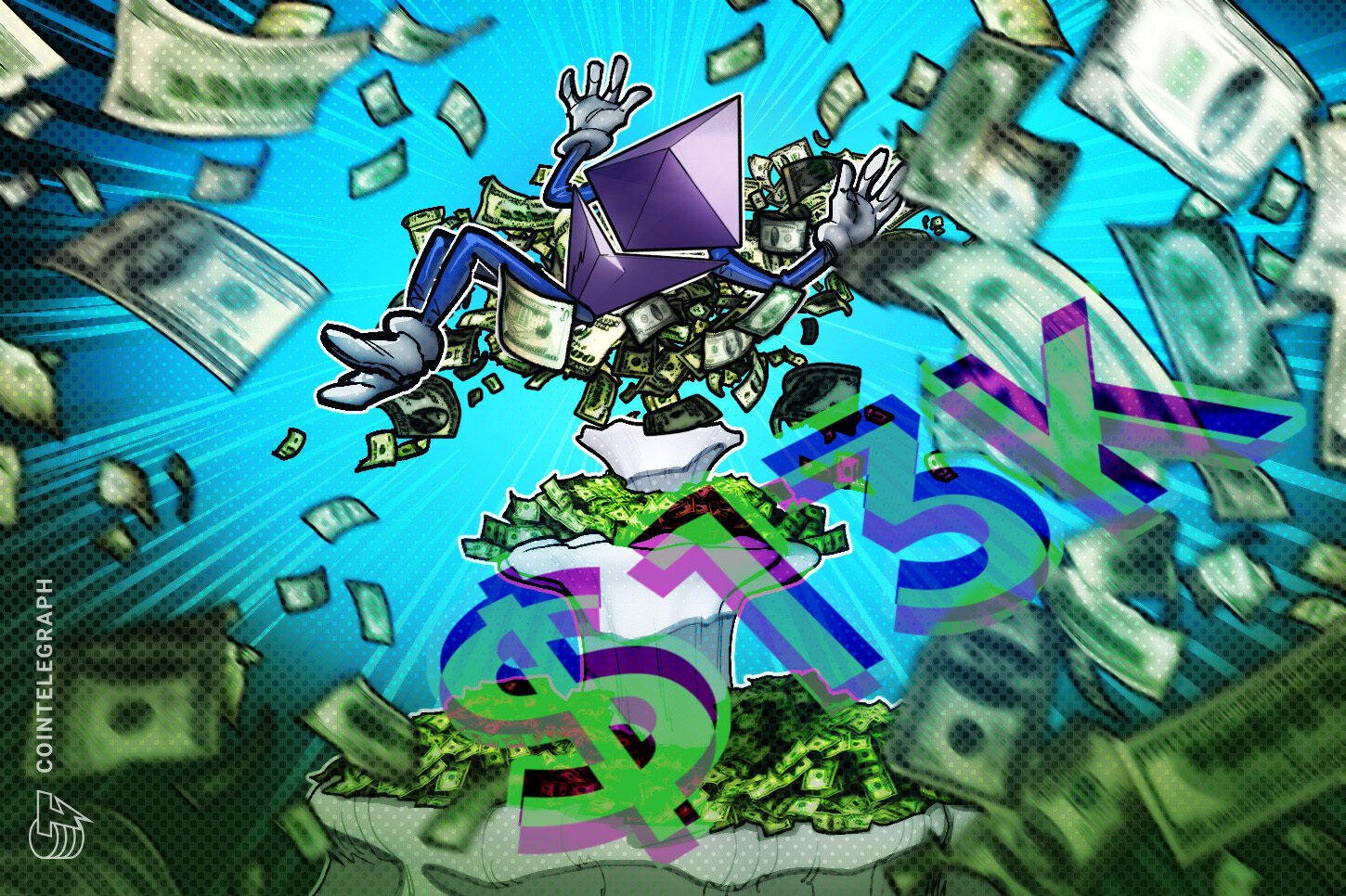 Ether avanza verso nuovi massimi, mentre i trader prevedono i 13.000$