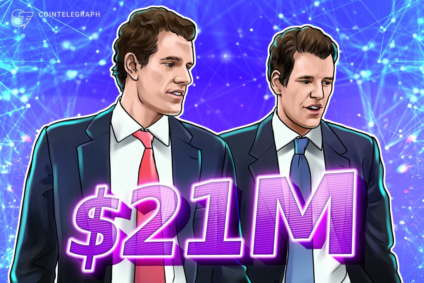 Gemelos Winklevoss donaron 21 millones de dólares en BTC a un PAC pro-Trump