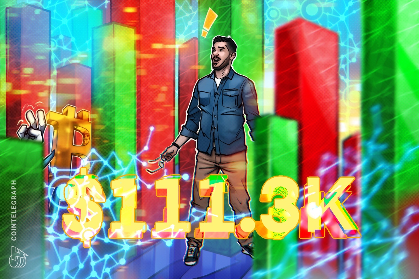 Bitcoin atinge US$ 111,3 mil enquanto previsão aponta queda de 10% como 'pior cenário'