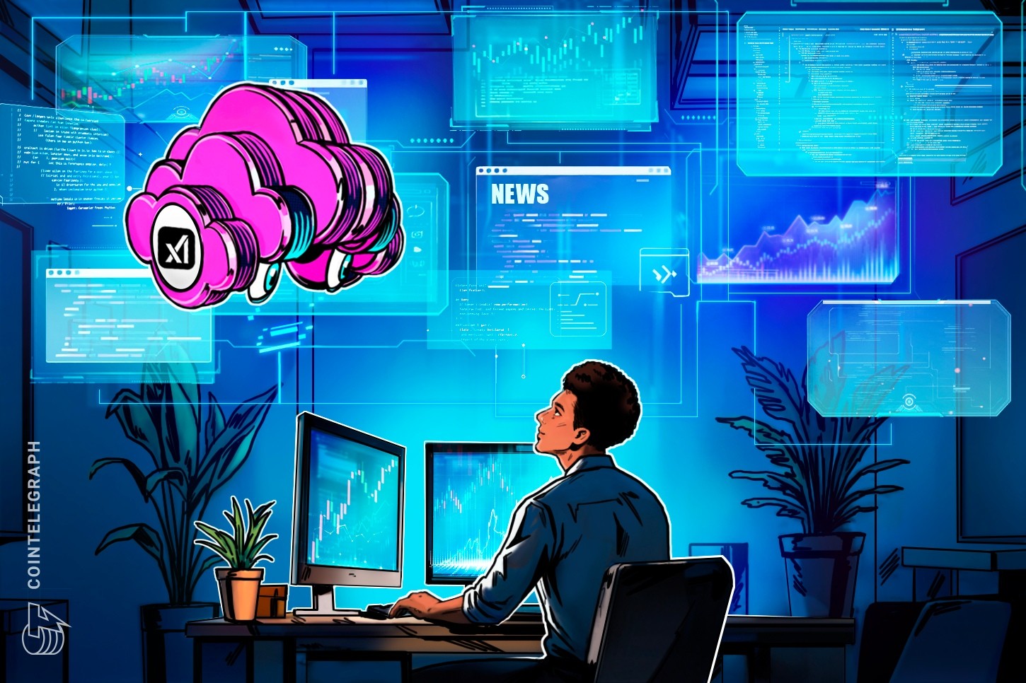 Cómo convertir las noticias de criptomonedas en señales de trading usando Grok 4