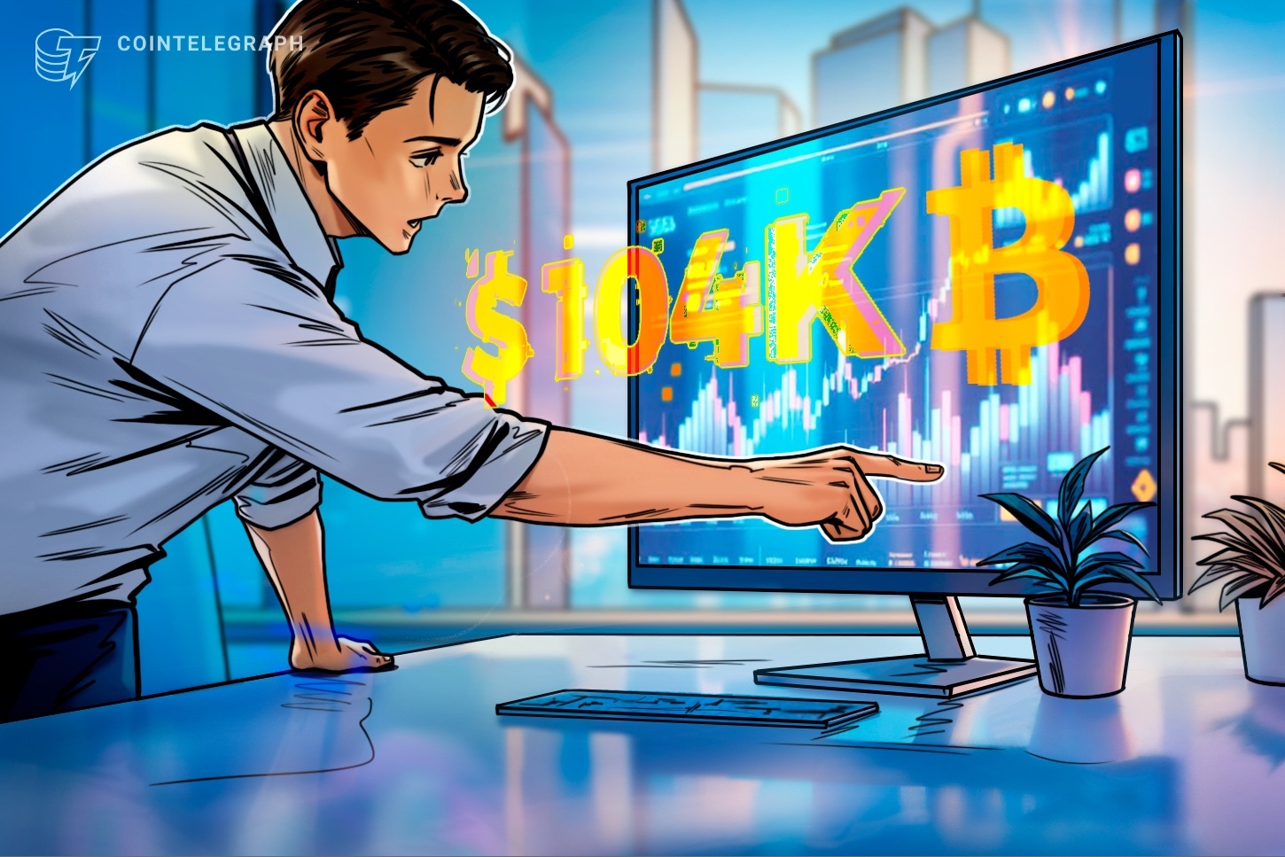 Bitcoin precisa chegar a US$ 104 mil para repetir quedas anteriores de mercado em alta, diz pesquisa