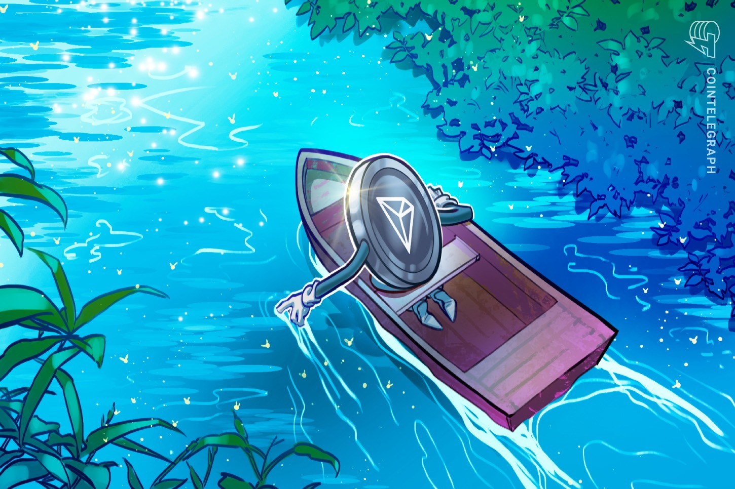 Redução da taxa de gás da Tron reduz receita diária em 64% em 10 dias