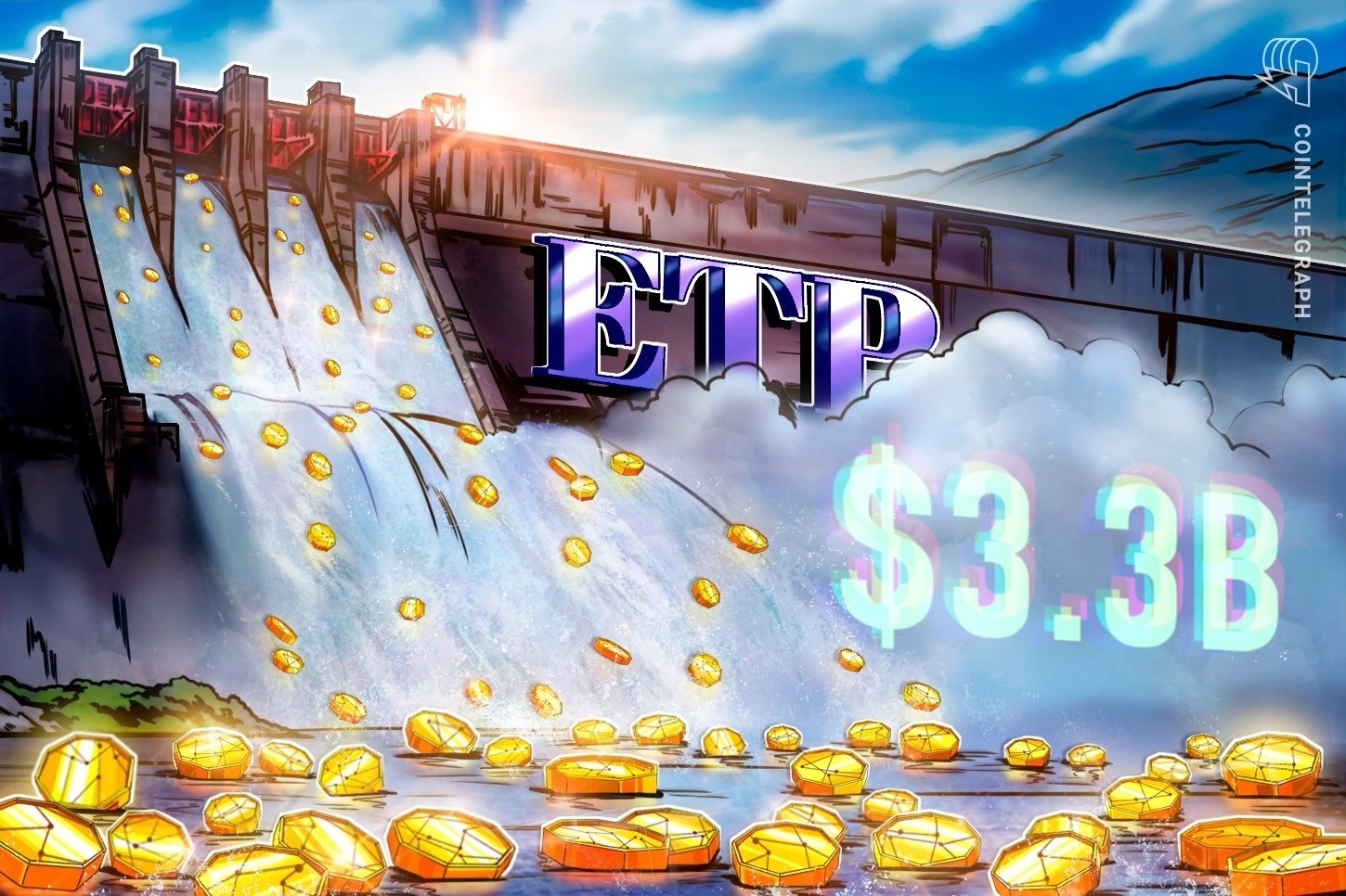 ETPs de Bitcoin e Solana lideram recuperação de US$ 3,3 bilhões em fluxos para cripto, segundo a CoinShares