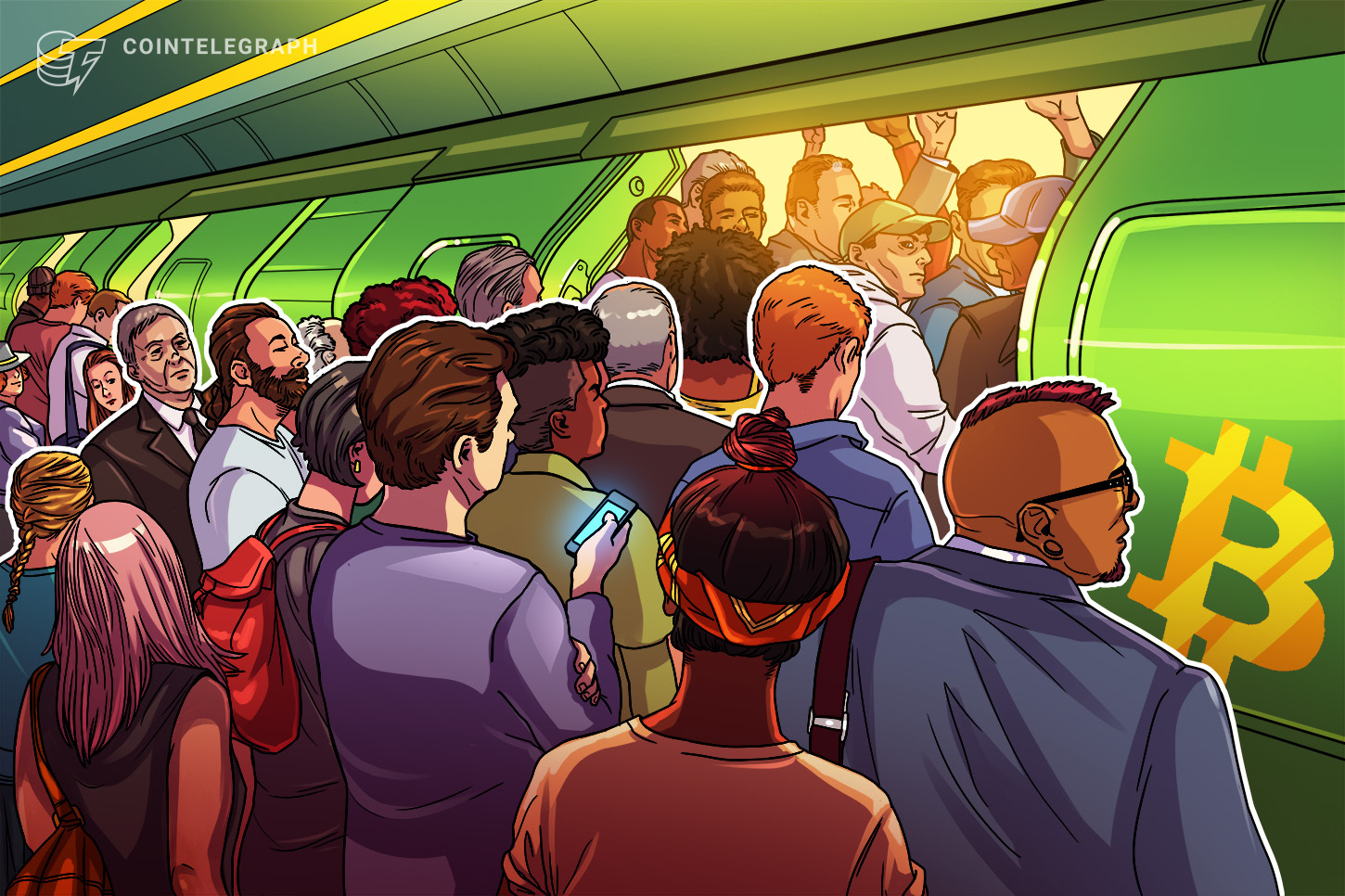 Bitcoin registró entradas récord mientras inversores perseguían el "comercio de devaluación"