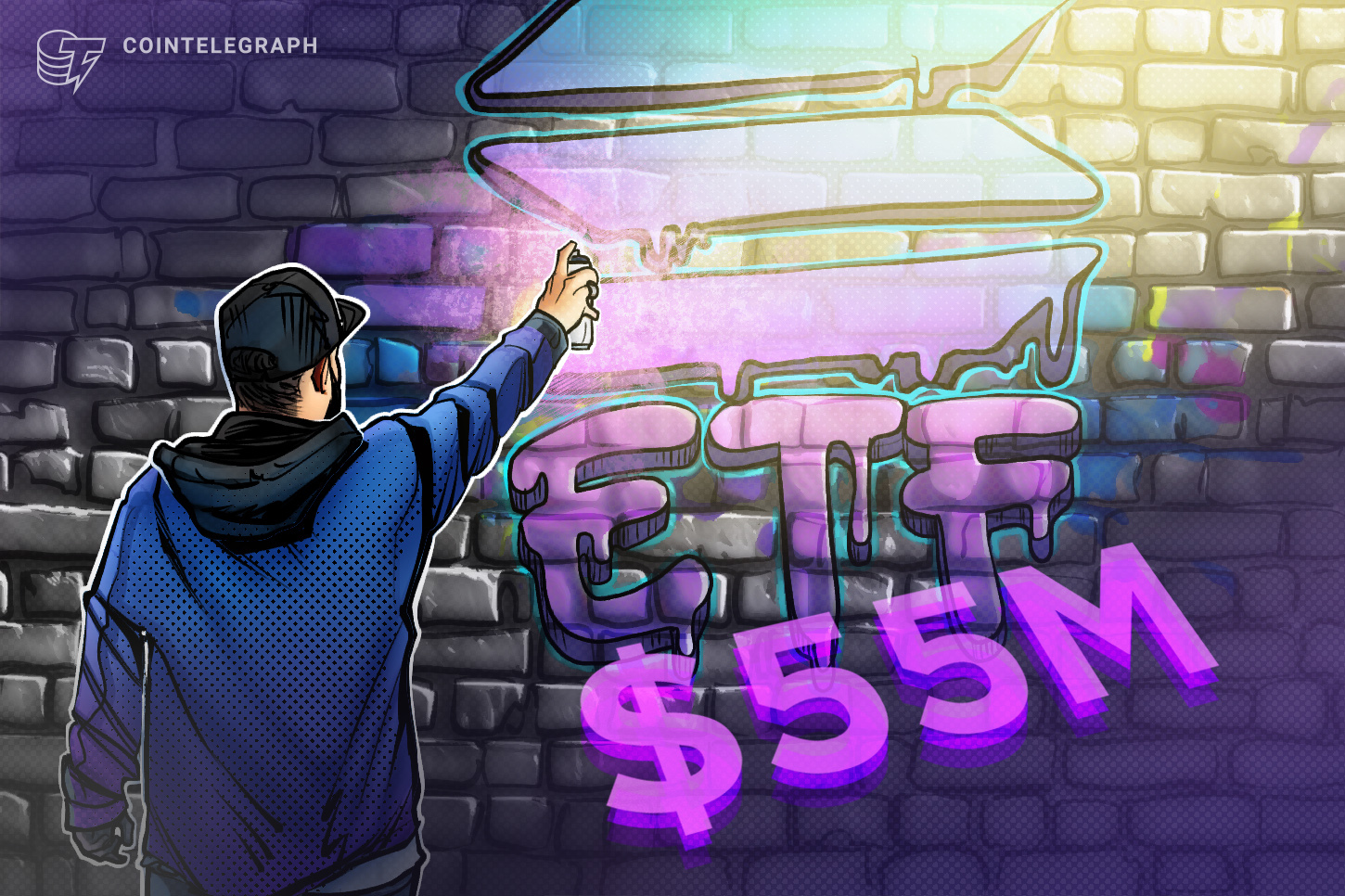 ETF de staking de Solana da Bitwise registra US$ 55 milhões em volume no primeiro dia
