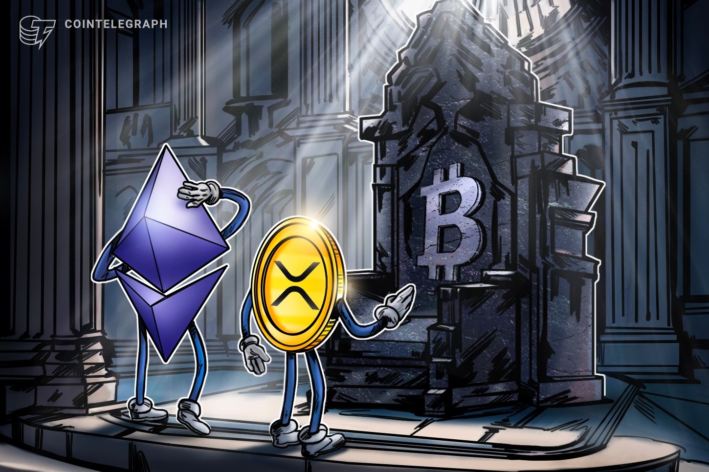 Sem o Bitcoin, o que acontece com o Ether e o XRP?