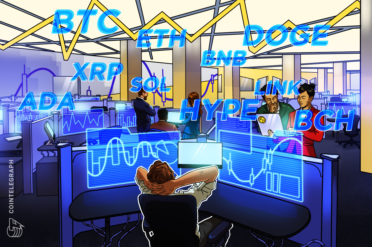 Predicciones de precios del 31 de octubre: BTC, ETH, BNB, XRP, SOL, DOGE, ADA, HYPE, LINK, BCH