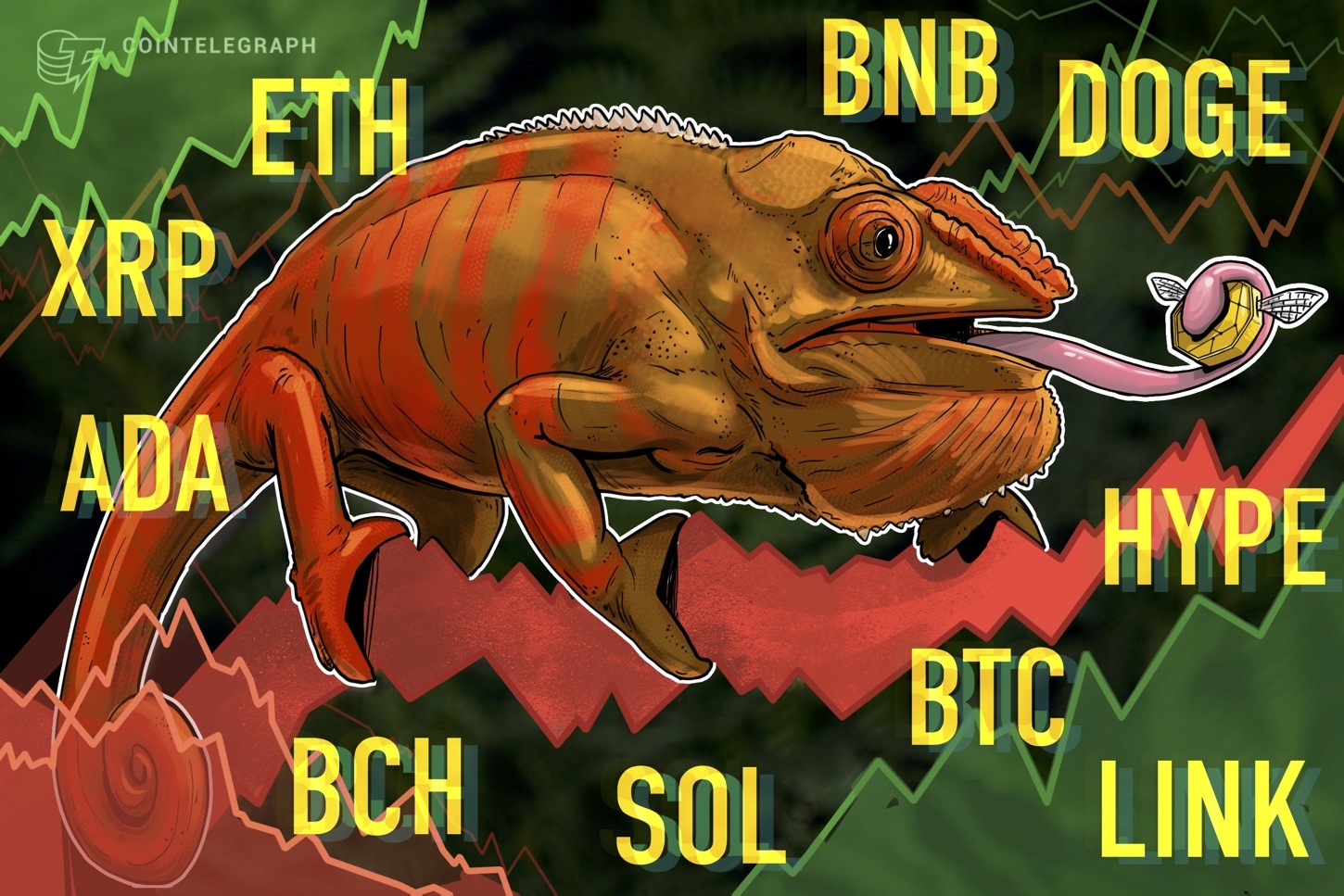 Predicciones de precios del 12 de noviembre: BTC, ETH, XRP, BNB, SOL, DOGE, ADA, HYPE, LINK, BCH