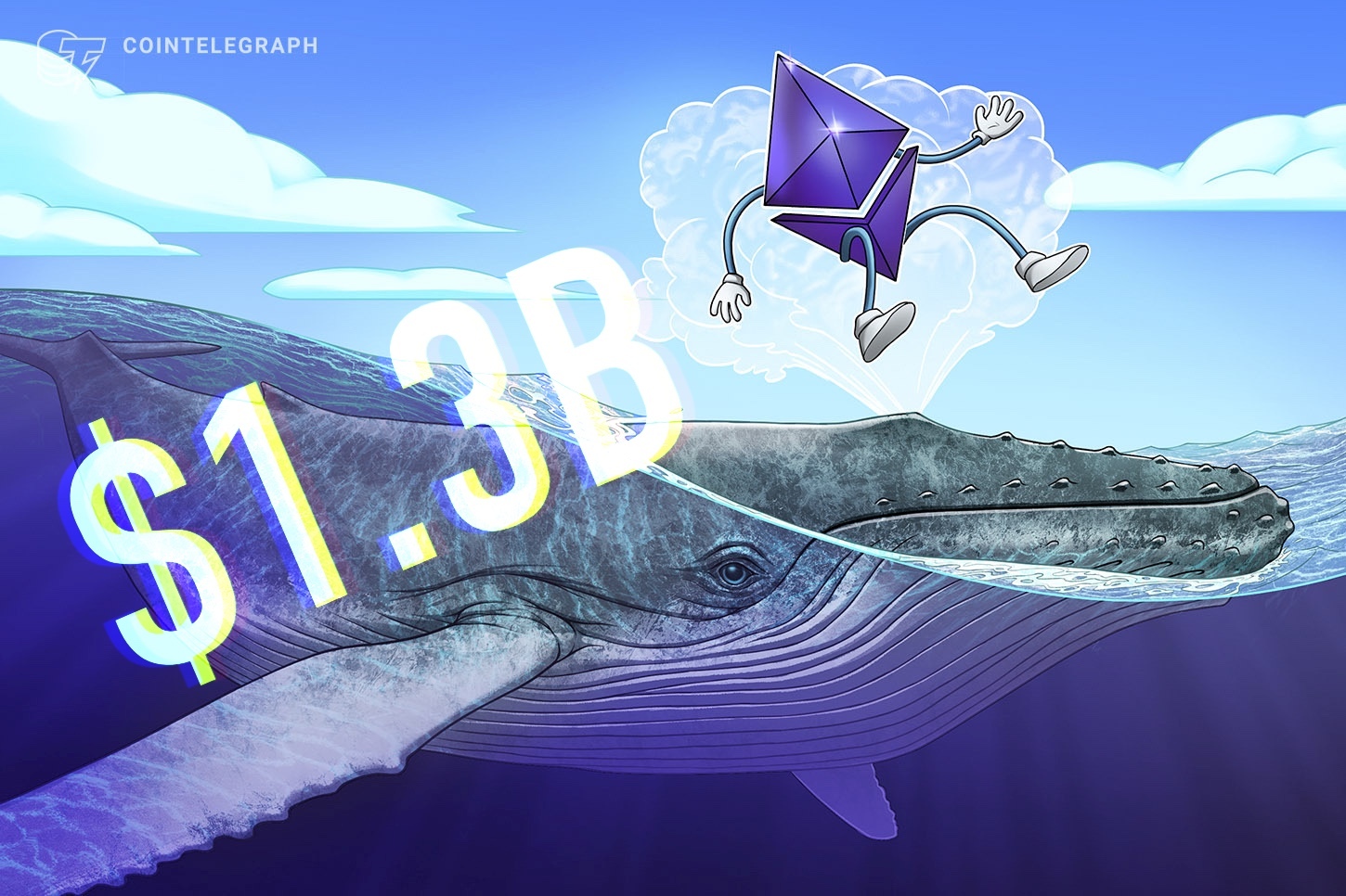 Ether whale stacks $1.3B in ETH, fueling $4K recovery hopes