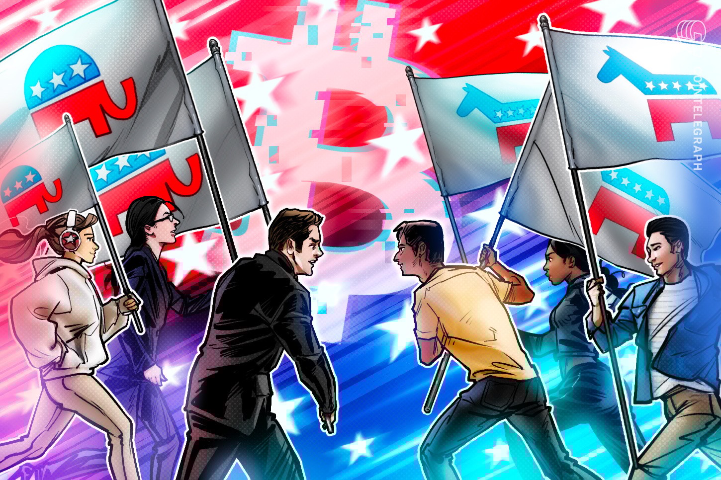 Bitcoin puede atraer a votantes de EEUU sin importar su inclinación política, según una encuesta