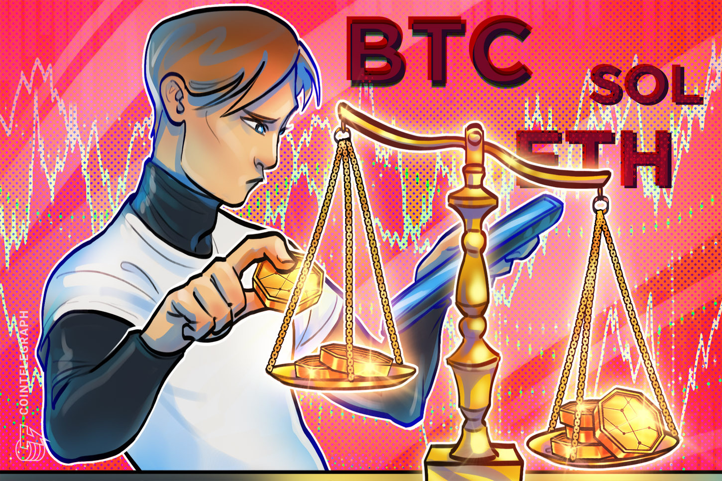 Alto porcentaje de Bitcoin, ETH y SOL mantenidos con pérdidas: ¿es una señal de mercado bajista?