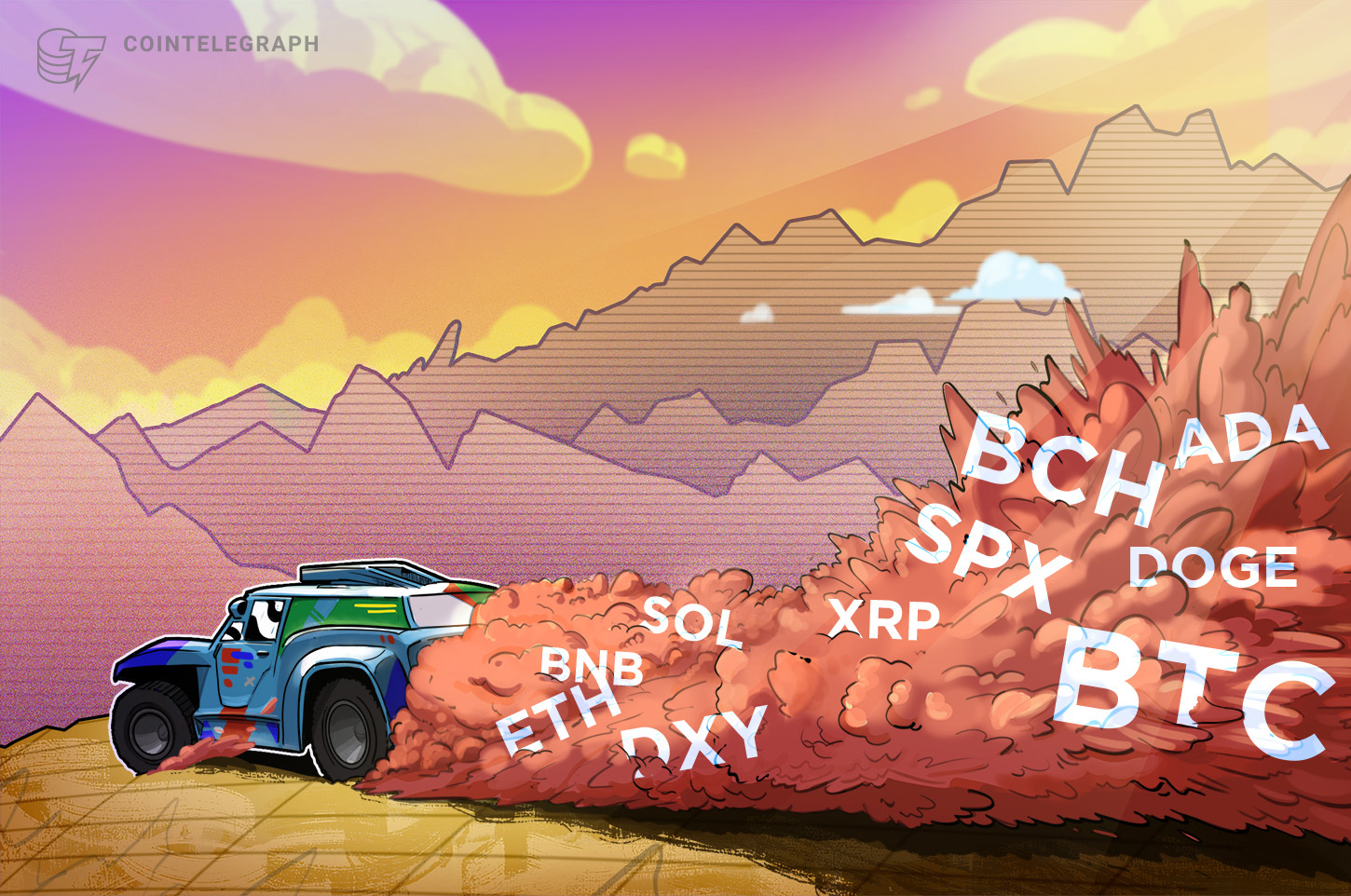 Price predictions 2/16: SPX, DXY, BTC, ETH, BNB, XRP, SOL, DOGE, ADA, BCH