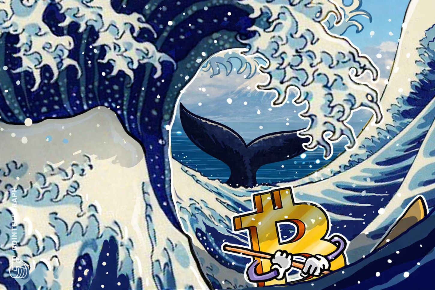 Bitcoin chart pattern, whale activity warn of another 20% price drop