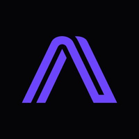 Violet arc on the black background