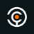 Babylon logo. Two white "c" letters with a red circle inside.
