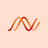 DAWN decentralized network logo. Two orange waves on a light peach background