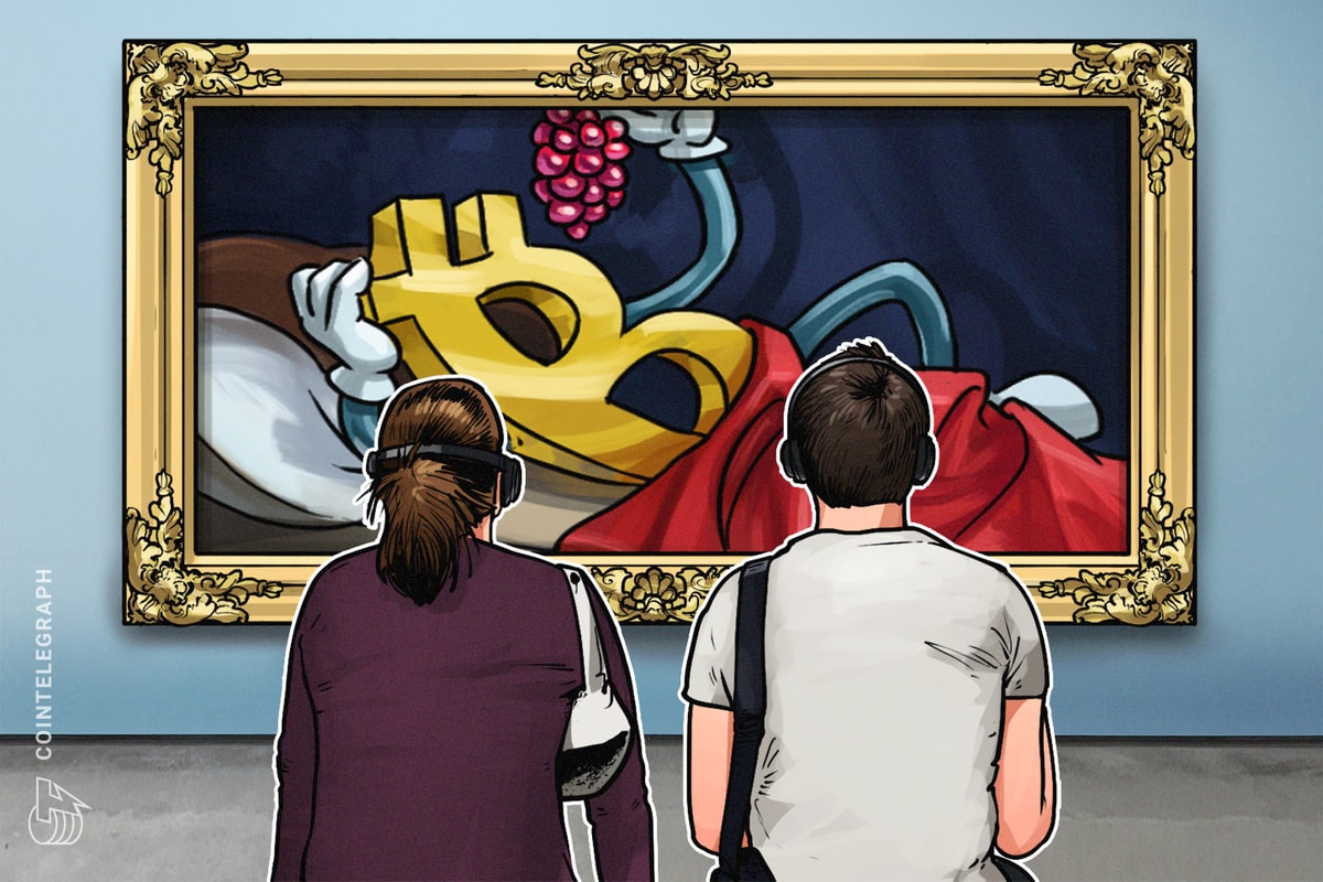 絵画 Explosion of the crypto universe Ethereum-Based Virtual Museum Tokenizes Censored Bitcoin Artwork