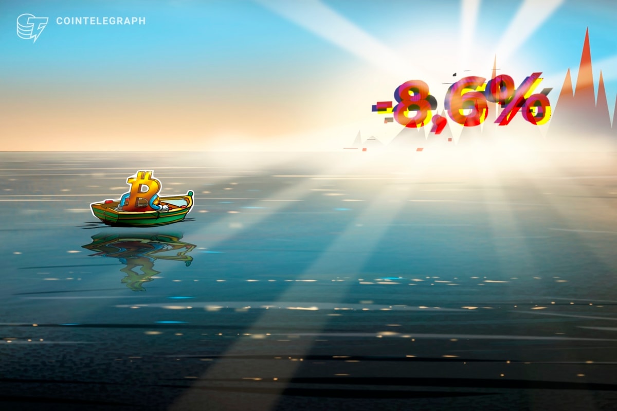 Bitcoin Down 8.6% in August, September Starts at Two-Week Low