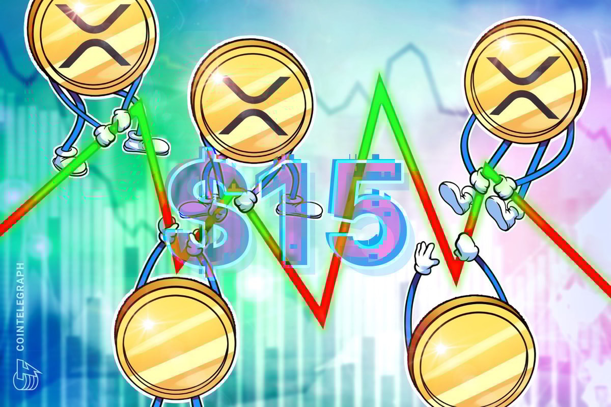 XRP price chart ‘fire flag’ targets  despite consolidation phase.