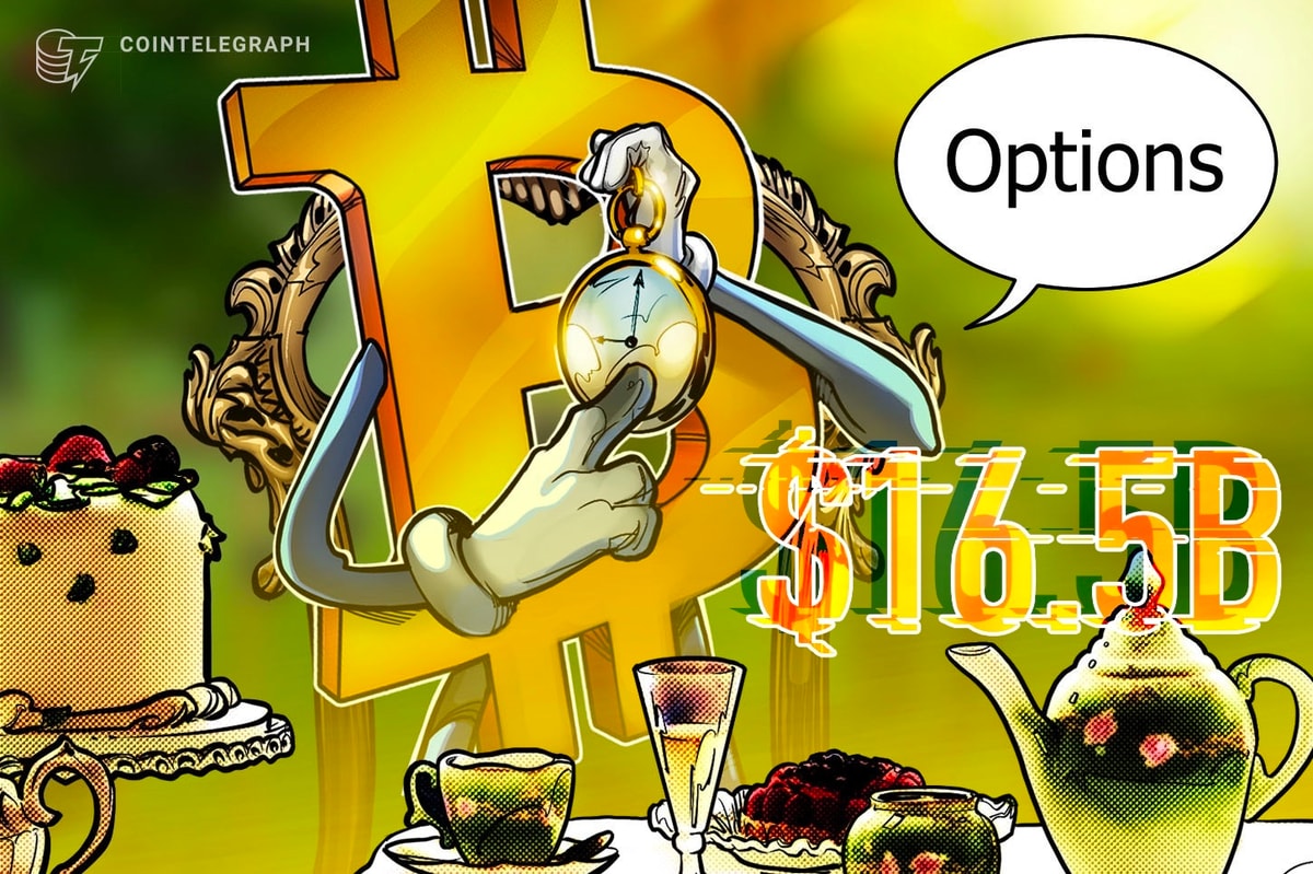.5B in Bitcoin options expire on Friday — Will BTC price soar above K?