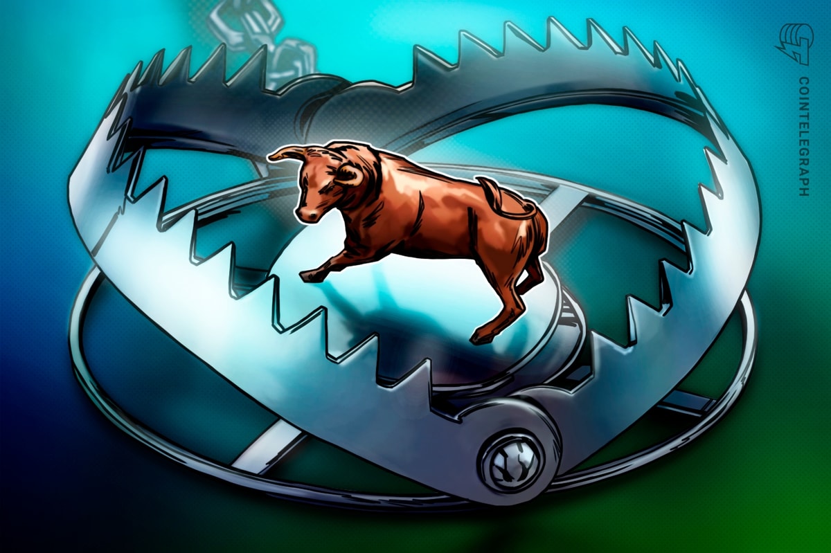 Crypto trading firm warns of 'classic bull trap' as Bitcoin tags .7K