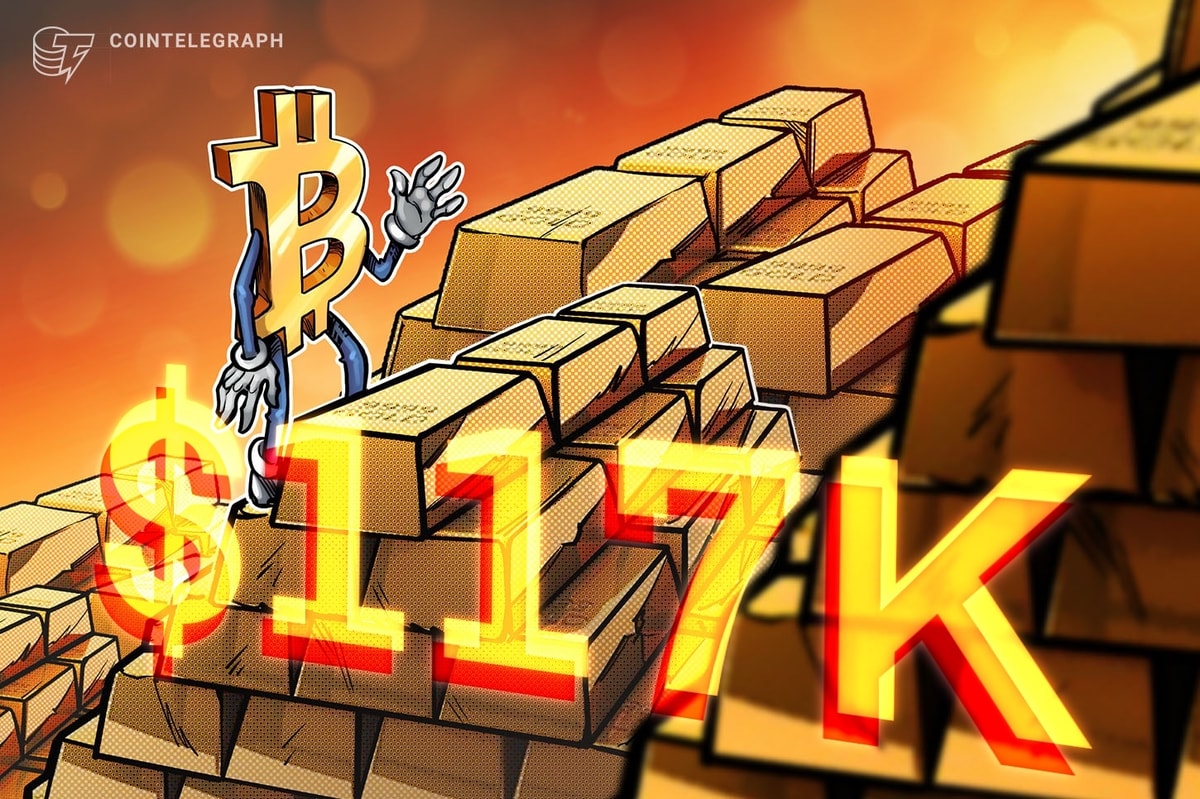 Bitcoin revives gold correlation as BTC price nears 7K