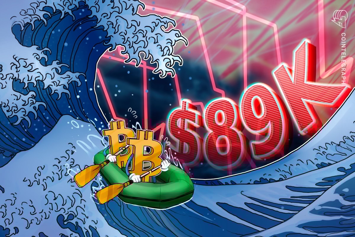 Odds of December Fed rate cut plunge to 33% as BTC falls below $89K