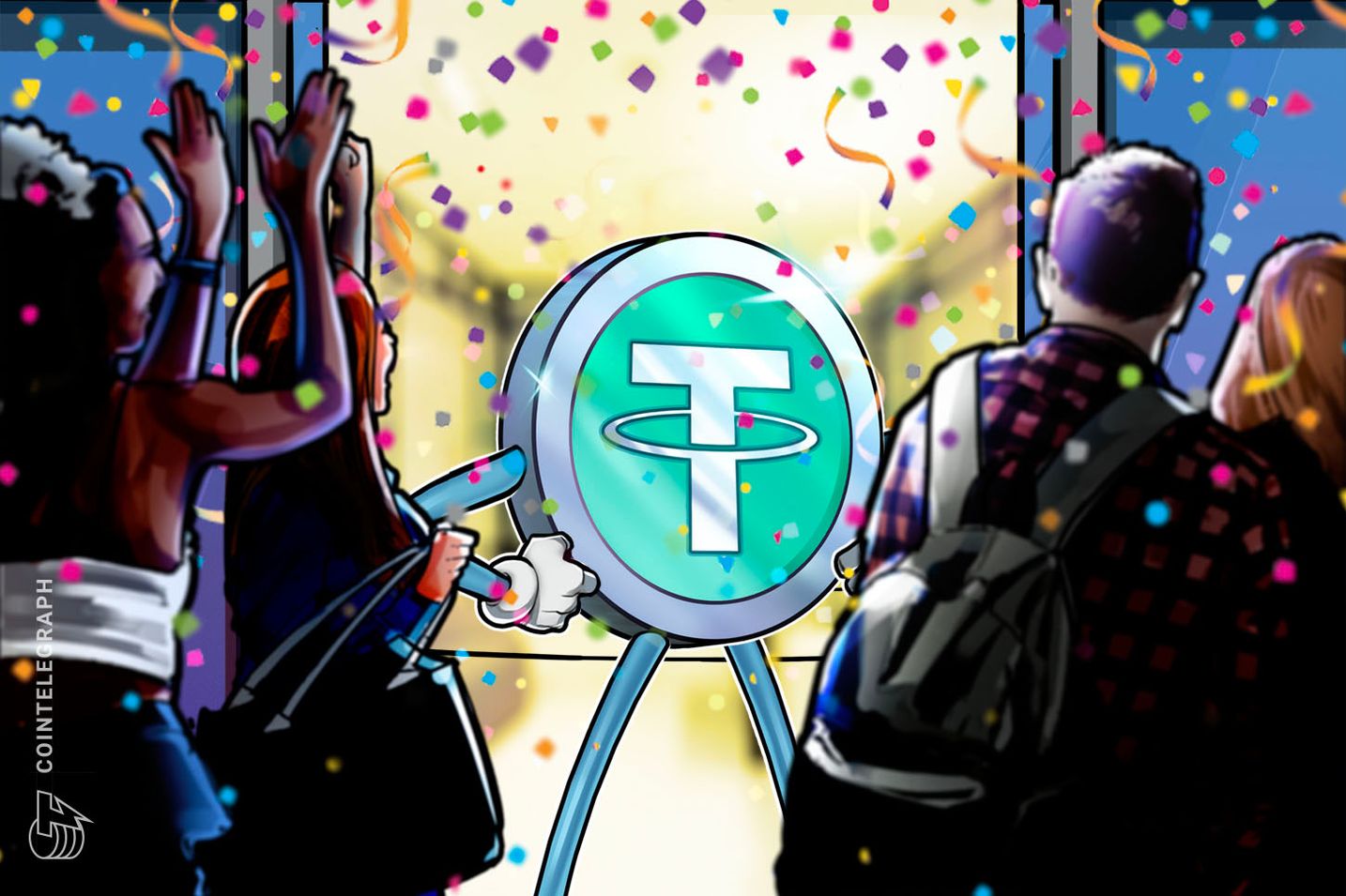 Tether ha procesado transacciones por más de 18.2 billones de dólares este 2022