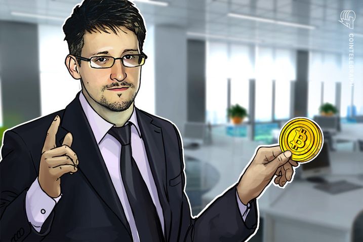 Edward Snowden defiende las criptomonedas en los pagos y dice que los críticos deberían entender mejor la industria