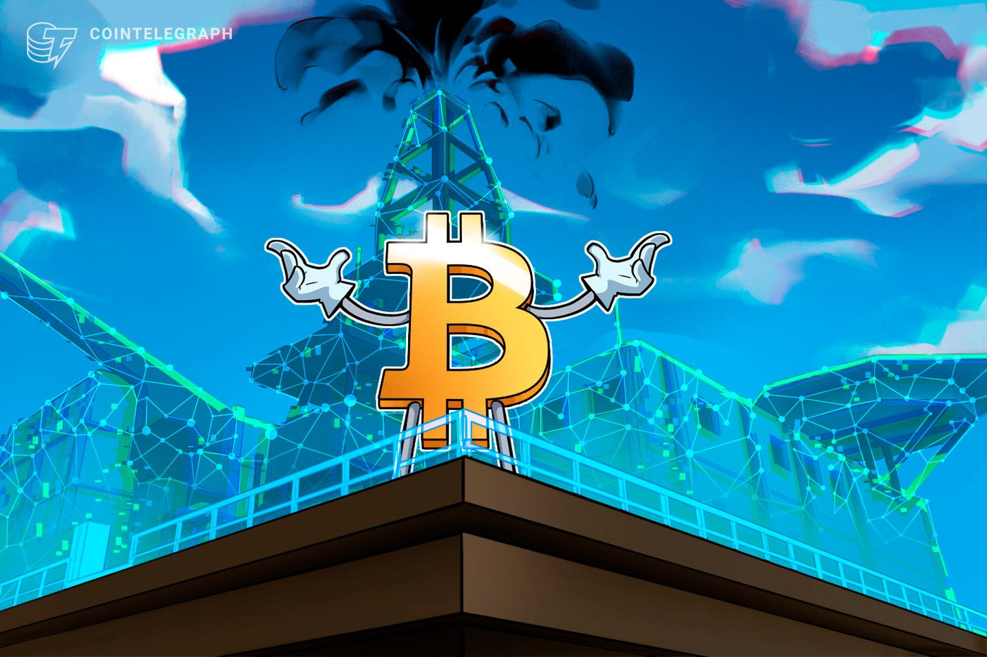 Bitcoin hash oranları zirve yaptı: Dev petrol şirketleri oyuna girdi